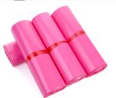 Verzendzak Roze | 25 stuks | 25x35CM | Verzendzakken | Verzendzakken voor kleding | Verzendzakken webshop | Verzendzakken plastic | Verzendenveloppen | Poly mailer | Koerierszakken