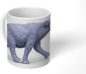 Mok - tekening van een Deinotherium - 350 ML - Beker