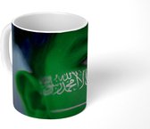 Mok - Koffiemok - Vlag van Saoedi-Arabië - Mokken - 350 ML - Beker - Koffiemokken - Theemok