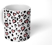 Mok - Panterprint - Hart - Rood - 350 ML - Beker