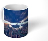 Mok - Architectuur - Lucht - Shanghai - 350 ML - Beker