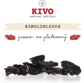 Kivo Petfood - 2 zakken Hondensnack Kamelenlever 2x 200 gram - Graanvrij en Glutenvrij