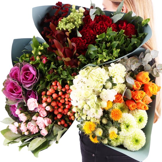 e-bloom | Marktbos - DIY - Verse op elkaar afgestemde bloemen schikken -  iedere week... | bol.com