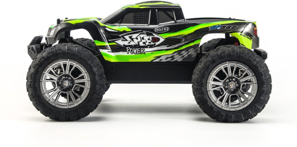 Trendtrading Power Car  Bestuurbare Auto - 36 Km/u RC Auto - 4x4 aandrijving - Groen — afbeelding 2