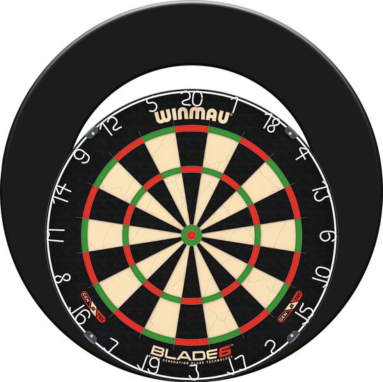 Winmau Blade 6 + Surround - Dartset Zwart van Merkloos — afbeelding 2