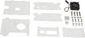 Velleman IO for Raspberry Transparante behuizing met ventilator voor raspberry pi® 3b & 3b+