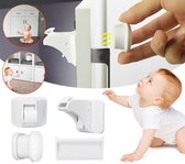 Wynxer® Babysloten 12 Stuks - Kinderslot Magneet - Kinderslot Kastjes - Magneetslot - Kindersloten - Kinderbeveiliging - Kastslot - Magneetsnapper