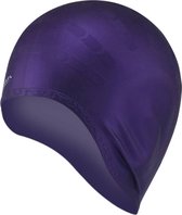 Unisex Badmuts voor Zwemmen - Zwem Accessoires - Haarkapje voor Zwembad - Paars - One Size