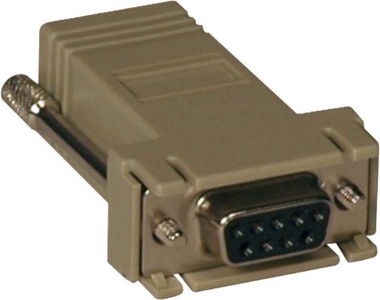 Tripp Lite B090-A9M changeur de genre de câble DB9 RJ45 Beige