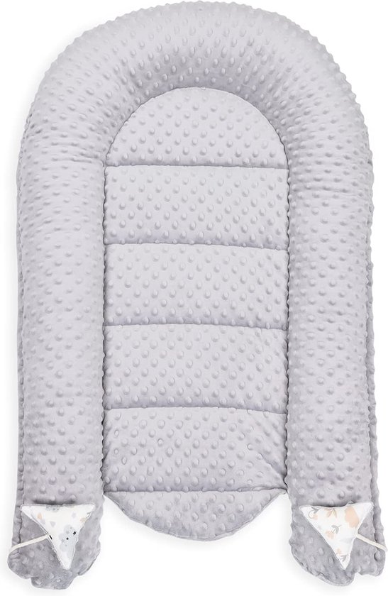 Nestje Baby - Babynestje Voor Pasgeborenen Minky Babynest voor kinderbed Veelzijdig draagbaar Nest knuffelnest accessoire voor babybed warm winter Nestje Baby - Babynestje Voor Pasgeborenen Minky Babynest voor kinderbed Veelzijdig draagbaar Nest knuffelnest accessoire voor babybed warm winter