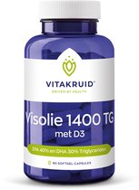 Vitakruid / Visolie 1400 TG met D3 - 60 softgels