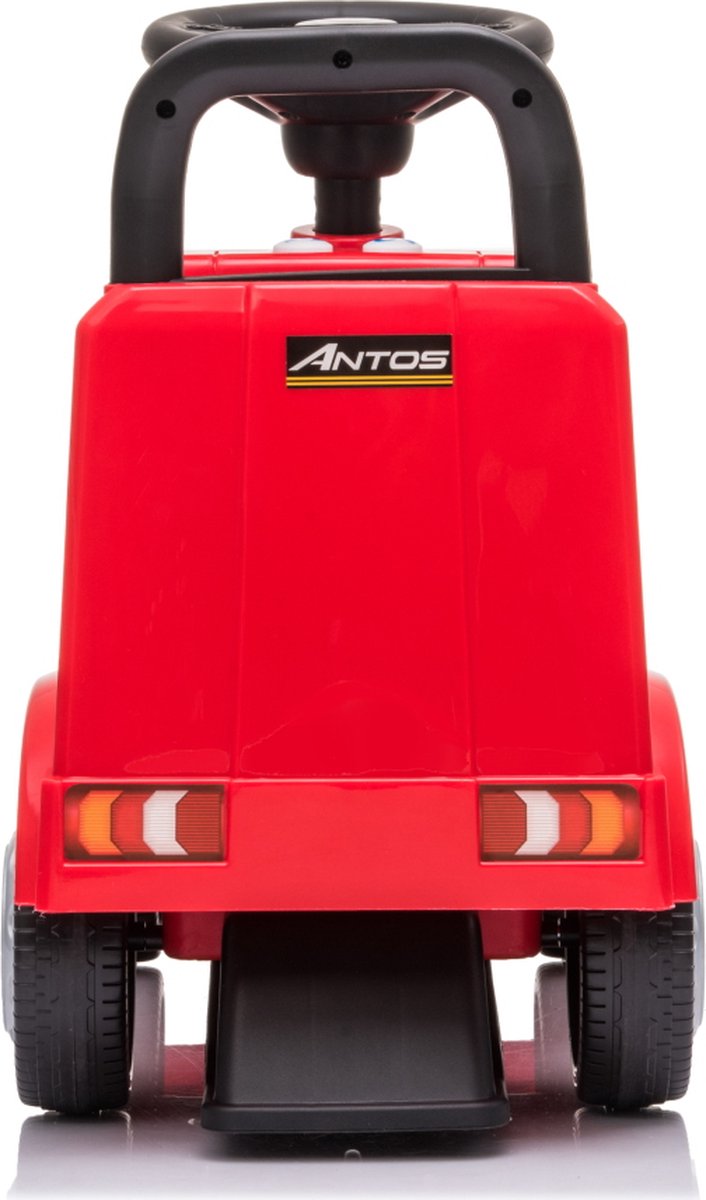 Eco Toys Mercedes Truck Loopauto Rood met licht, muziek en geluid