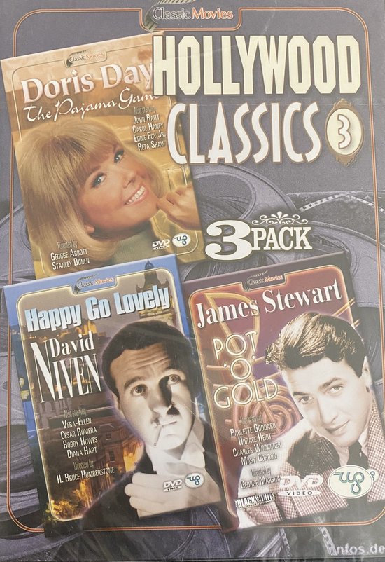 Hollywood classics 3 pack - Doris Day - Happy Go Lovely - Pot O Gold