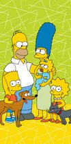 The Simpsons Strandlaken Family - 70 x 140 cm - Katoen