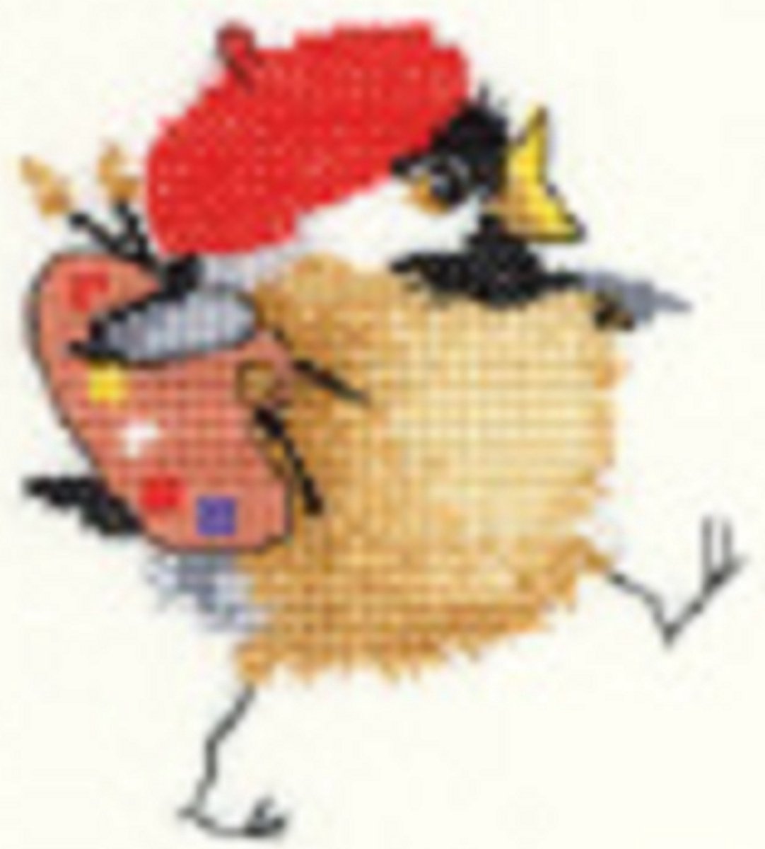 Heritage Stitchcraft Borduurpakket Nr 01836 Chikadees
