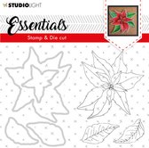 Studio Light Stamp & Die Cut - Essentials Rose nr.47