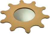 Vaessen Creative -MDF spiegel zon 31.5cm