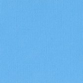 Bazzill Textuurpapier - Mono Canvas - 30.5x30.5cm - Ocean - 25 vellen