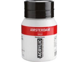 Amsterdam Standard Series Acrylverf Pot 500 ml Zinkwit 104