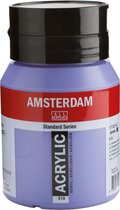 Peinture Acrylique Amsterdam Standard 500ml 519 Ultramarine Violet Light