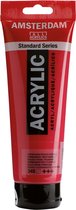 Acrylverf - #348 Permanentrood Purper - Amsterdam - 250 ml
