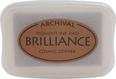 Inktkussen koper - Brilliance ink pad cosmic copper