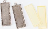 Signed Sealed Remembered frame 16- 4 stuks -0mm - 2 stuks - ant. silver