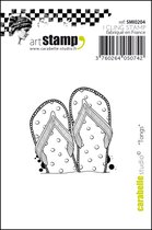 Carabelle Studio Cling stamp - mini tongs