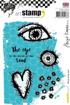 Carabelle Studio Cling stamp - A6 mirror of the soul