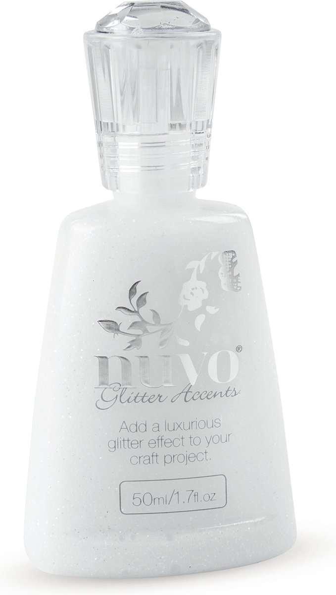 Nuvo glitter accents - fresh snowfall