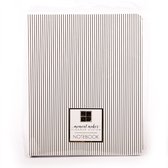 Notitieboekje Journal - American Crafts DCWV designer notebook planner pinstripe - 3 stuk