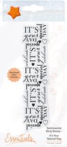 Tonic stempel - Sentimental Strip - its your special day 1365E