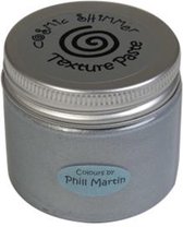 Cosmic Shimmer pearl texture paste titanium