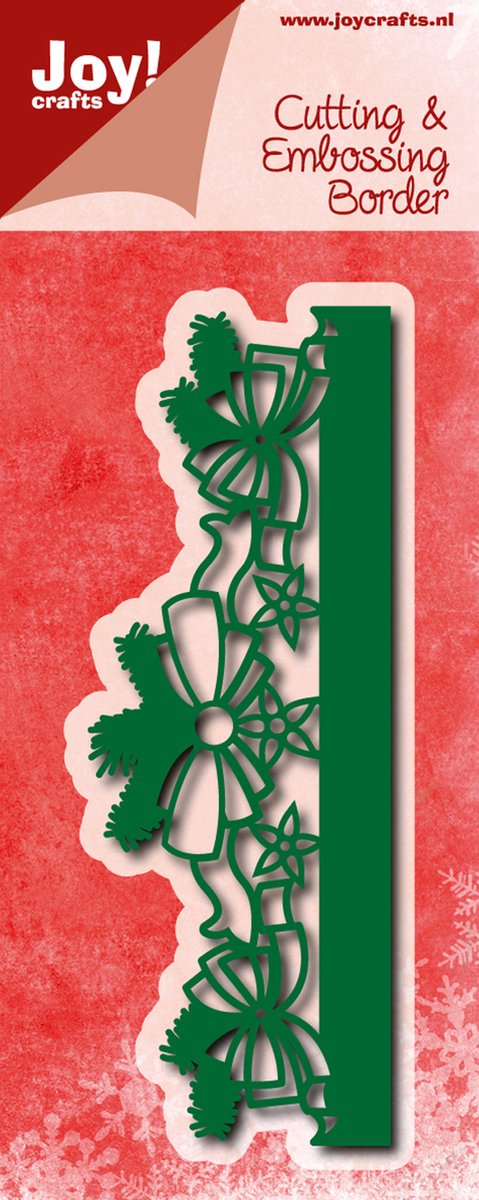 Joy!Crafts Stencil - Snij- embosstencil - Rand strikken
