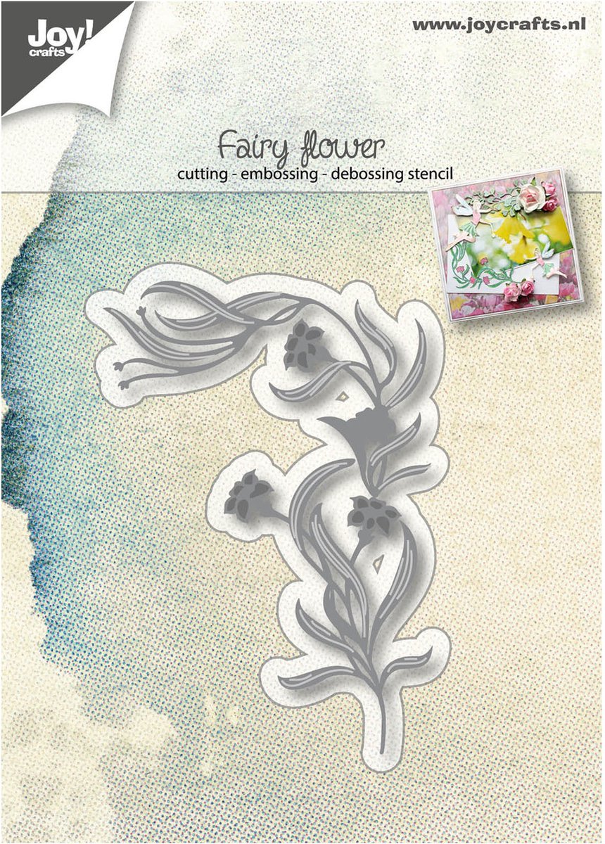 Joy!Crafts Stencil - Stans-embos-debosmal Elfenbloem