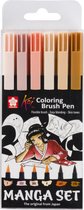 Sakura Manga 6 brush pens