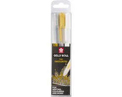 Sakura Gelly Roll Mixed Set 3 Goud Zilver Wit