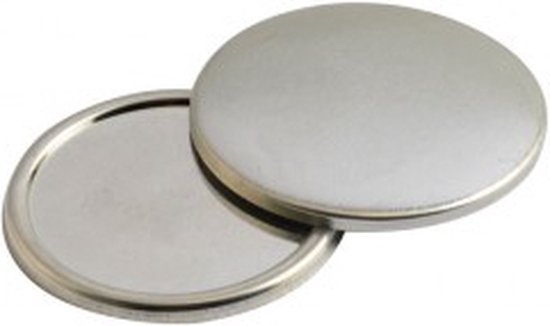 Foto: Vaessen creative flat button without pin 37mm 200stuks