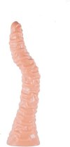 Nooitmeersaai - Siliconen tentakel dildo blank - 36 cm