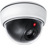 Factice - Caméra avec LED clignotante - Caméra dôme factice
