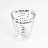 Espresso shotglas – rond – 30ml – espresso glas – maatglas - shotglas