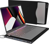 XtremeMac Laptop & MacBook USB-C Tas Sleeve Hoes Case Adapter -13 inch - HDMI 4k - USB C - RJ45 - SD Kaart