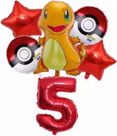 Pokemon Charmander Ballonpakket Droom Thema Party Decoratie nummer 5