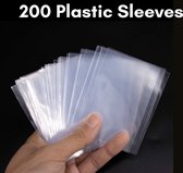 TCG Sleevess - 200x Kaarten Sleeves - Pokemon Sleeves - Speelkaart Sleeves - Ultrapro Sleeves - Cards Sleeves - Toploader