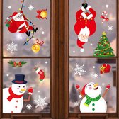 Mydeco - Raamstickers Kerst - Herbruikbaar - Statisch - Raamfolie - Winter - Kerstmis en Sinterklaas - Sterren en Sneeuwvlokken - Raamdecoratie Kerst - Kerst Versiering - Feestdage