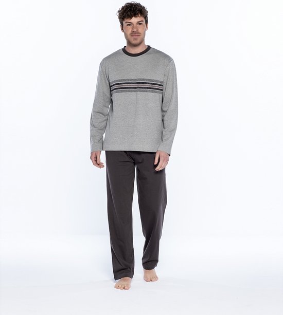 Lange pyjama 100% katoen - Heren | MANGO OUTLET België Lange pyjama 100% katoen - Heren | MANGO OUTLET België