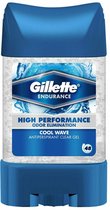 Gillette Endurance Cool Wave Clear Gel - Deodorant Man - Deo - Deo Mannen - Clear Gel - Anti Transpirant Mannen - Antiperspirant - 1 x 70 ml