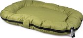 Poly kussen ovaal Siesta olive L - 120x80x10cm groen