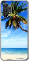 Coque Samsung Galaxy A32 5G - Palmiers - Plage - Mer - Siliconen