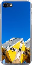 Geschikt voor iPhone 8 hoesje - Rotterdam - Kubus - Woning - Siliconen Telefoonhoesje
